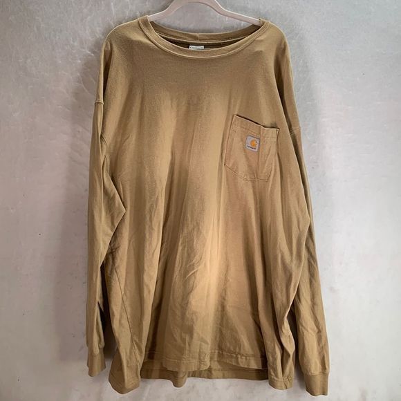 Carhartt Other - Mens carhartt long sleeve breast pocket shirt size 2XL 100% cotton